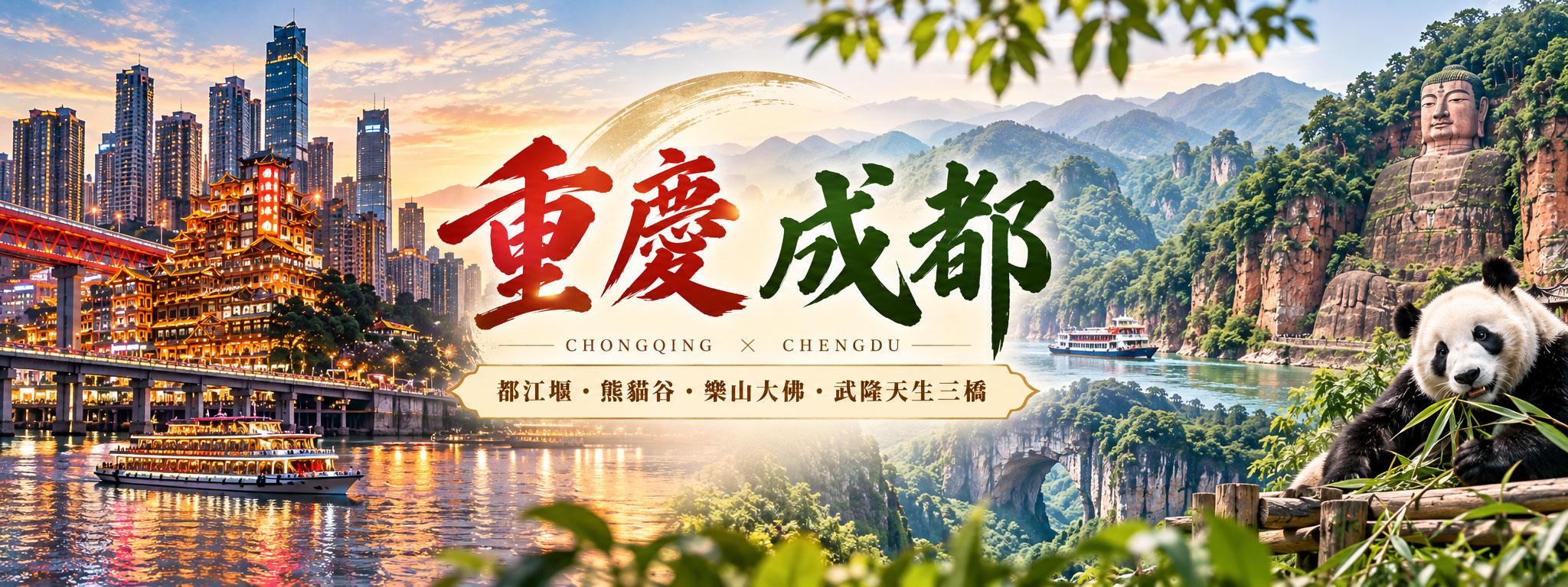 暢遊重慶成都