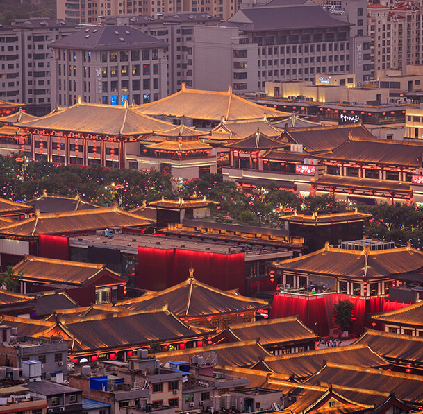 大唐不夜城夜景