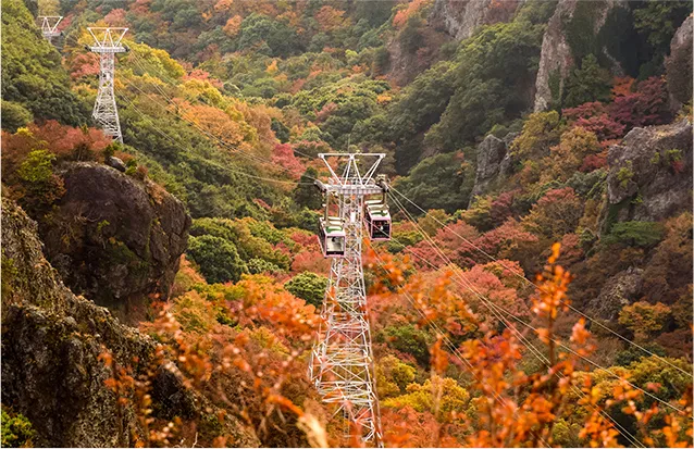 寒霞溪纜車