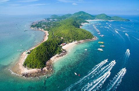 【雙享受】曼谷芭達雅．格蘭島5日遊